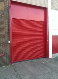 Roller shutter doors