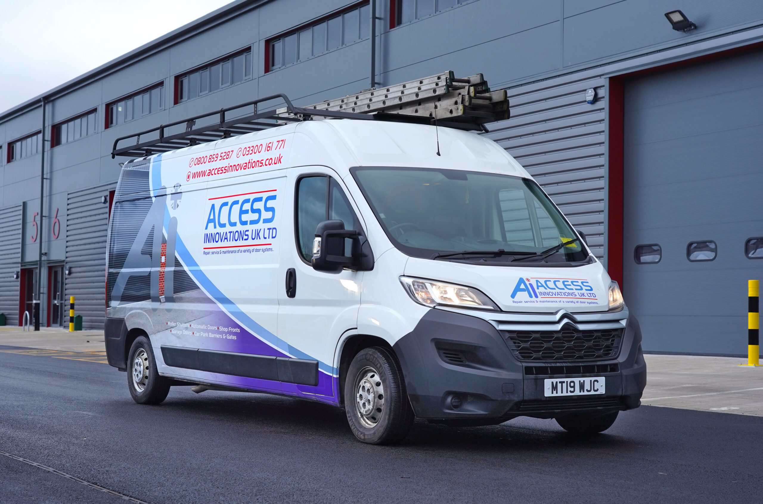 Access Innovations van